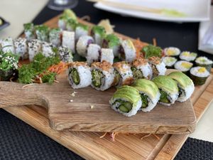 Vegan Freestyle 32pc at Sushimari in Funchal