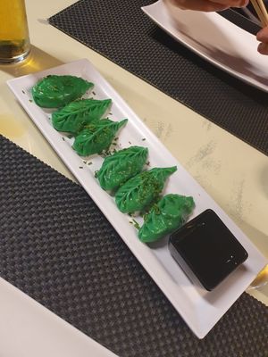 Vegetable Gyoza at Sushimari in Funchal