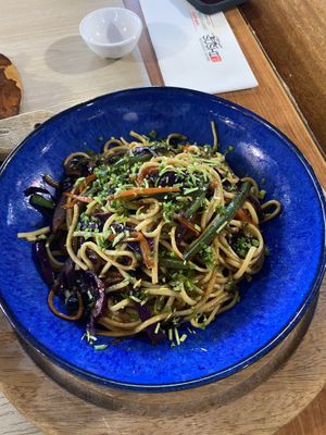 vegan noodles   at Sushimari in Funchal