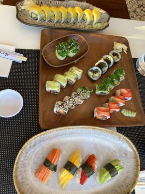 Fresstyle platter 22pcs/ Rolls and Nigiri 🍣   at Sushimari in Funchal