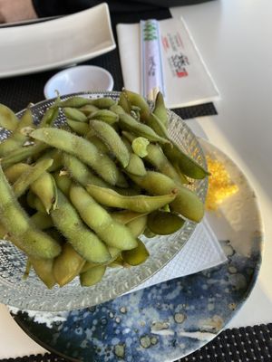 Edamame   at Sushimari in Funchal