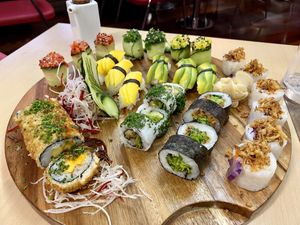 Vegan Freestyle platter (32pc)  at Sushimari in Funchal