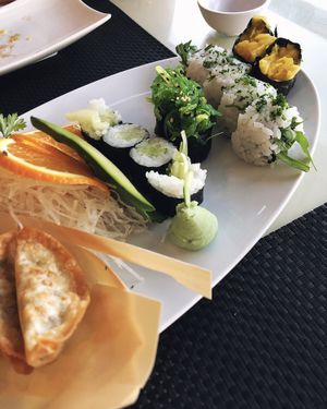 „Freestyle“ Sushi Plate Vegan at Sushimari in Funchal
