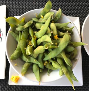 Edamame  at Sushimari in Funchal
