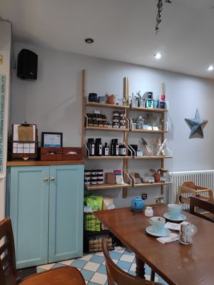 Table at Milly's Kitchen in Cupar