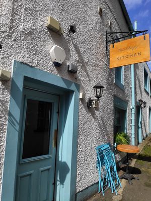 Front door at Milly's Kitchen in Cupar