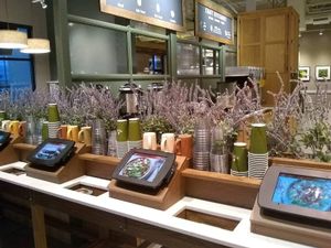 inside at Panera Bread in Richmond