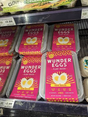 Vegan hard boiled egg replacement at Whole Foods Market - Camelback in Phoenix