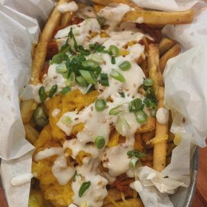 Kimchi fries  at Forastero in Chicago