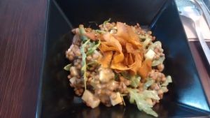 first dish at Beary Green in Madrid