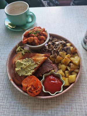 Nice start to the day 🙂 at Rawnchy in Glasgow