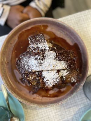 French toast  at Rawnchy in Glasgow