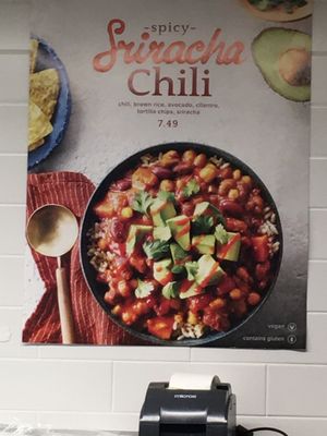 Vegetarian not sure if it’s Vegan  at IAH - freshii - TB in Houston