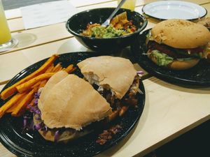 Just a bit of Vegan Heaven right there. at Once Once Cocina Compasion in Mazatlan