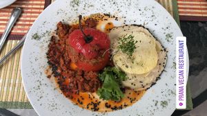 Relleno de Ricoto  at Prana Vegan in Arequipa