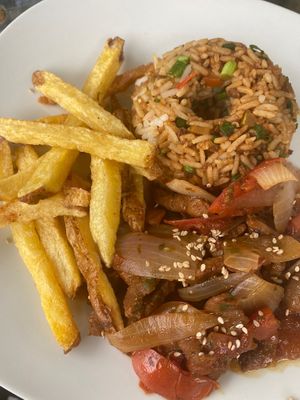   at Prana Vegan in Arequipa