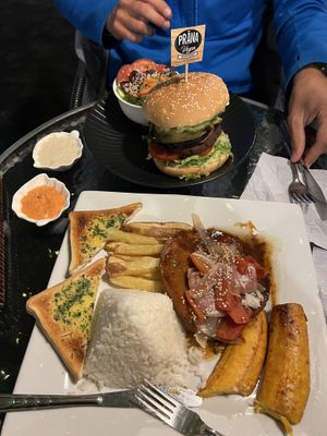 Lomo al pobre  at Prana Vegan in Arequipa