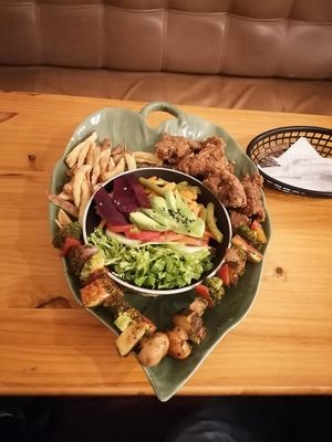 Para compartir at Prana Vegan in Arequipa