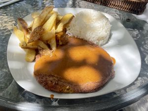   at Prana Vegan in Arequipa