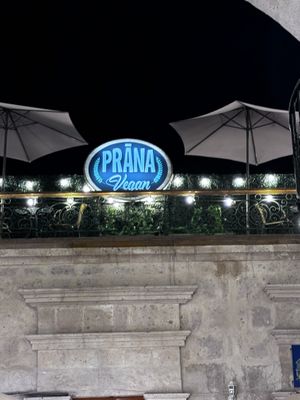   at Prana Vegan in Arequipa