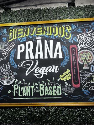   at Prana Vegan in Arequipa