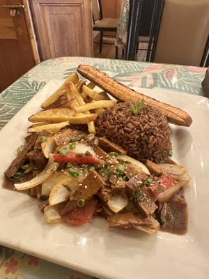   at Prana Vegan in Arequipa