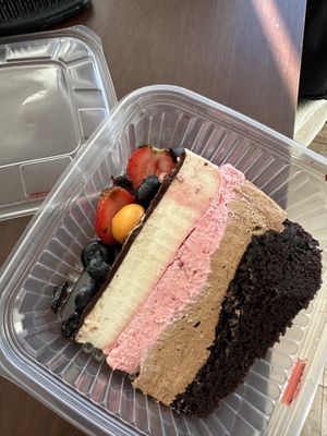 Cake   at Prana Vegan in Arequipa