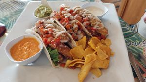 Taquitos at Prana Vegan in Arequipa