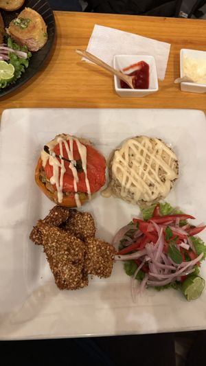   at Prana Vegan in Arequipa