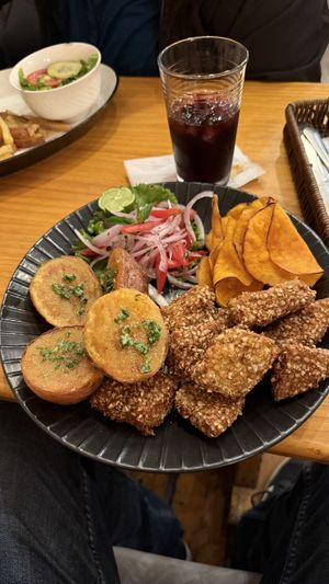   at Prana Vegan in Arequipa