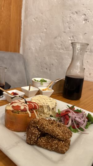   at Prana Vegan in Arequipa