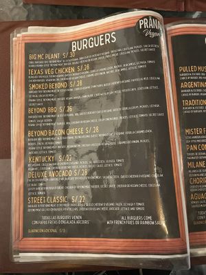   at Prana Vegan in Arequipa