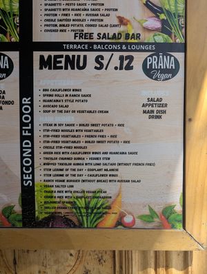  at Prana Vegan in Arequipa