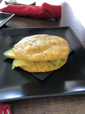 Arepitas at Alfresco in Oranjestad