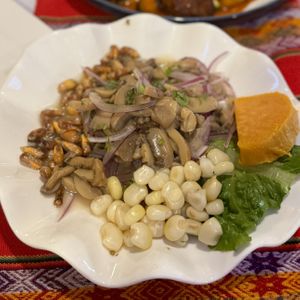 Veg Ceviche  at Así Es Mi Peru in Oranjestad