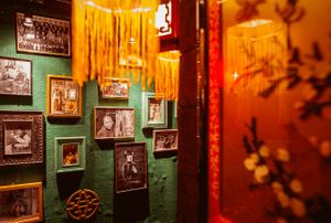 Beautiful interior design - modern Asian Style. at SomeDimSum in Hamburg