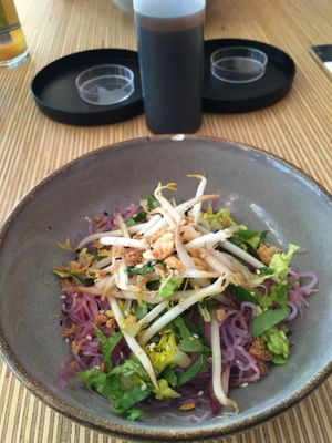 glass noodle salad at SomeDimSum in Hamburg