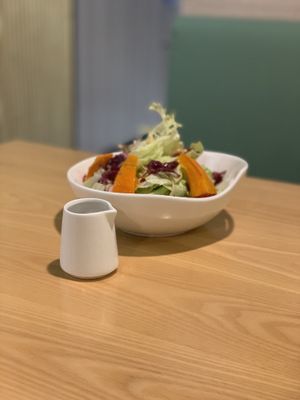 Pumpkin salad  at Vega Vega - Cinco de Outubro in Macau