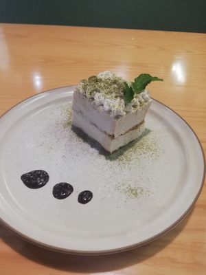 Vegan Musse Cake at Vega Vega - Cinco de Outubro in Macau