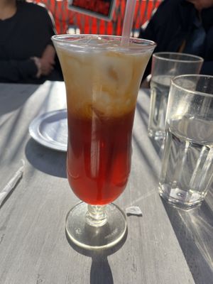 Thai tea  at Plumeria in Encinitas