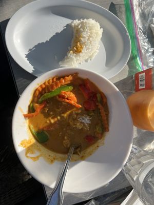 Penang Curry  at Plumeria in Encinitas