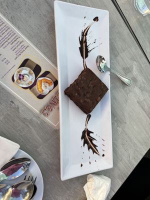 Brownie  at Plumeria in Encinitas