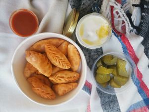 Delicious vegan mantı! at Mr.Dumpling in Istanbul