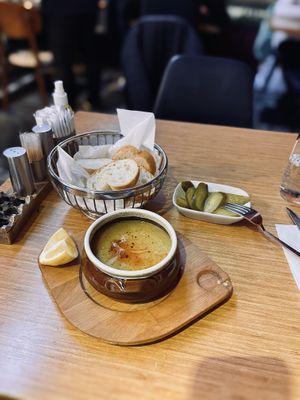 Lentil soup at Mr.Dumpling in Istanbul
