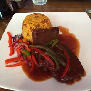 vegan guava loaf at Cafe Berlin in San Juan