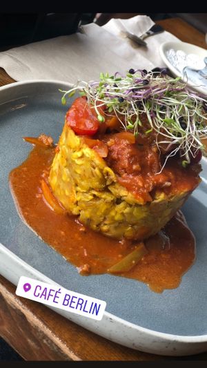   at Cafe Berlin in San Juan