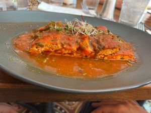 Criollo Tofu at Cafe Berlin in San Juan