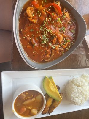 Ropa vieja   at Cafe Berlin in San Juan