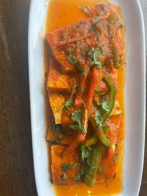 Criollo tofu at Cafe Berlin in San Juan