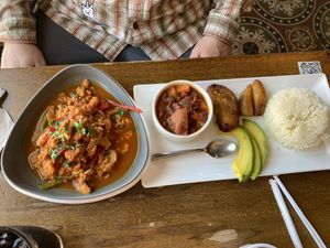   at Cafe Berlin in San Juan